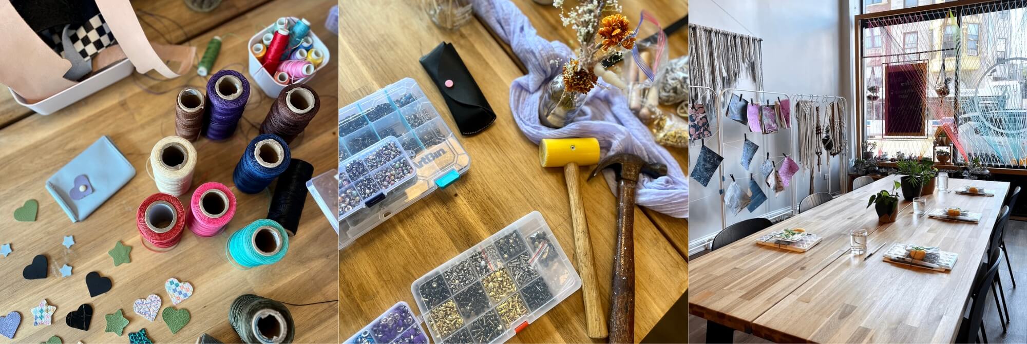 Leather Wallet or Eyeglass Case Workshop - June 25