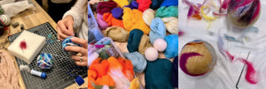Dryer Ball Needle Felting Workshop - March 20