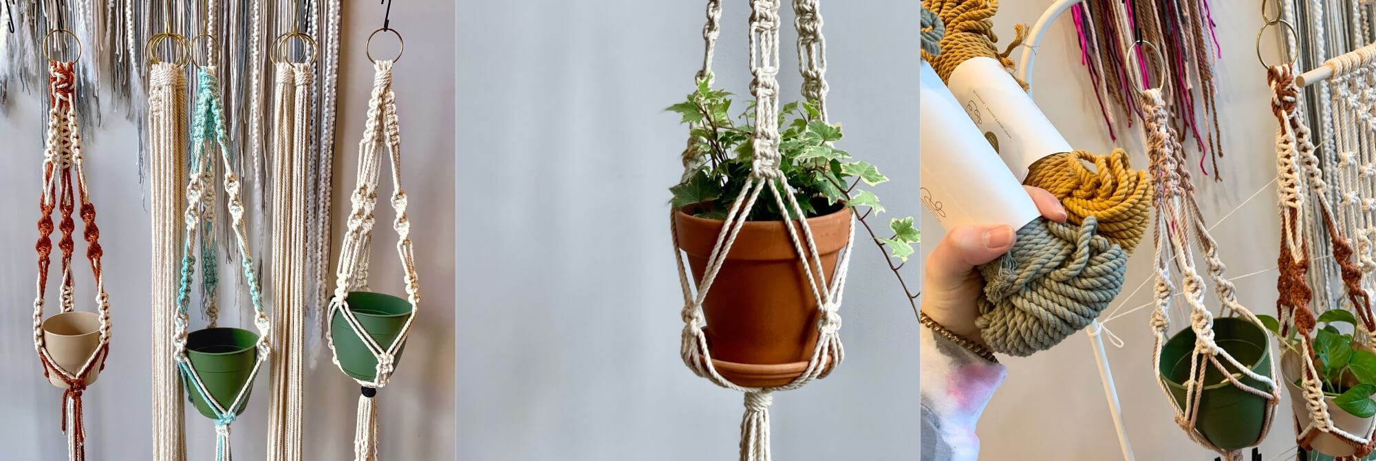 Macrame Plant Hanger Workshop - May 17