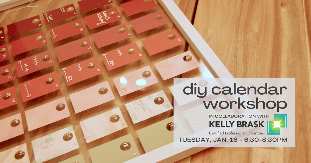 New Year, New Calendar Workshop - January 16