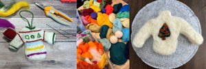 Ugly Sweater Needle Felting Workshop - Dec. 15