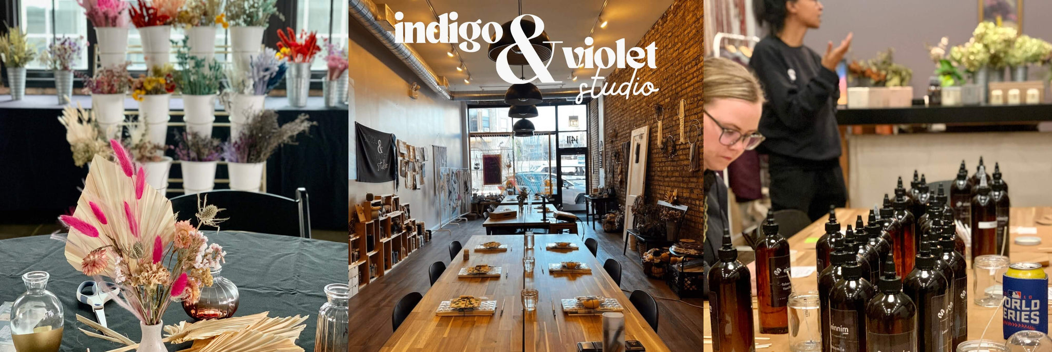 Valentine Candle + Dried Floral Workshop - February 4