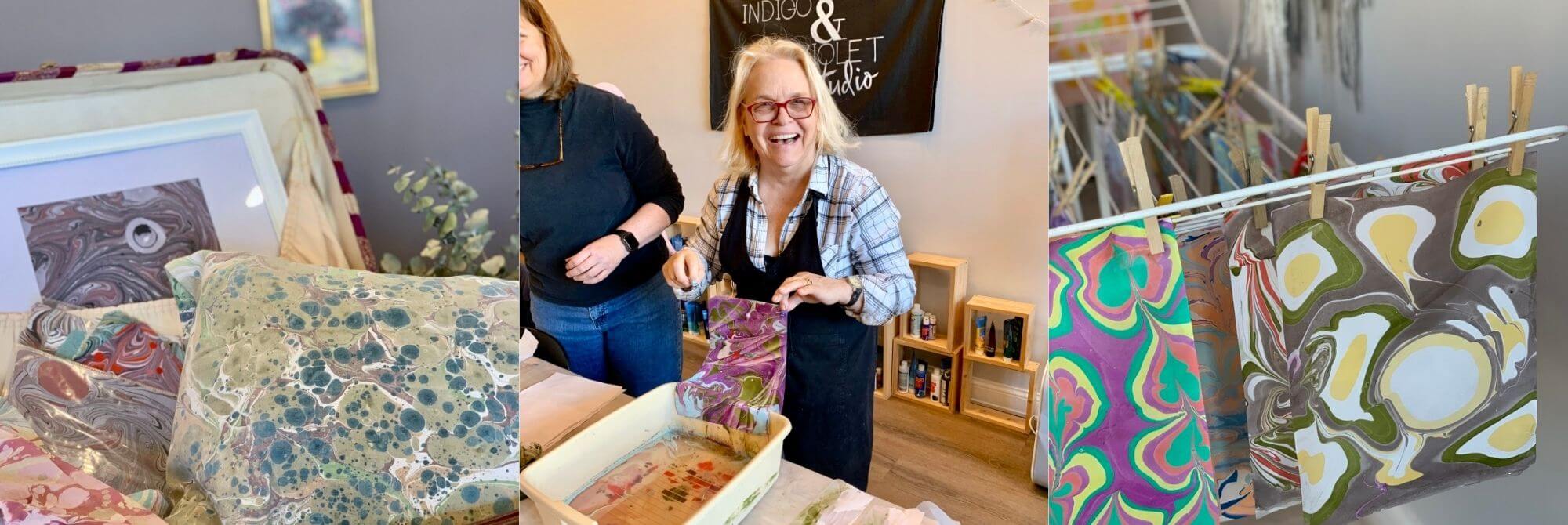 Modern Marbling Workshop - July 9